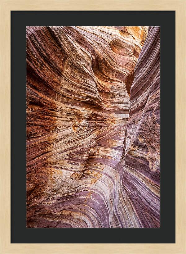 Canyon Layers In Erosion