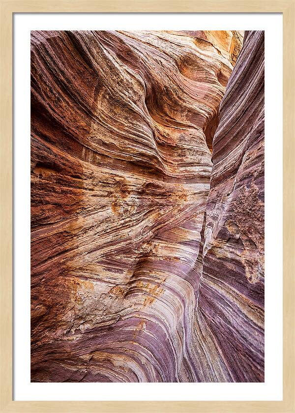 Canyon Layers In Erosion