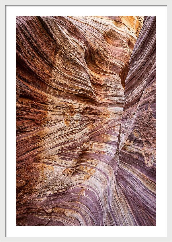 Canyon Layers In Erosion