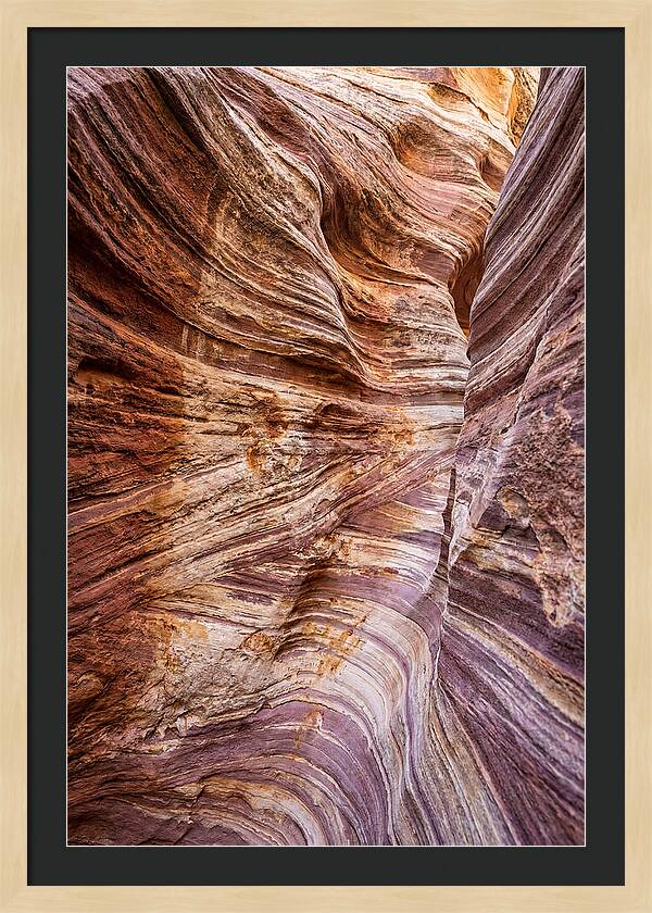 Canyon Layers In Erosion