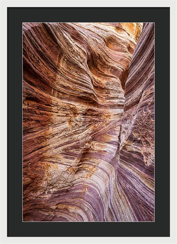 Canyon Layers In Erosion