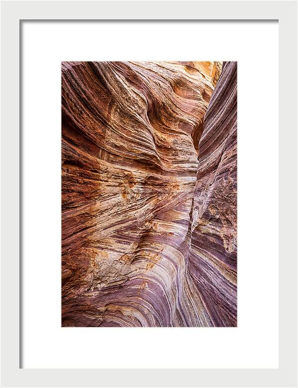 Canyon Layers In Erosion