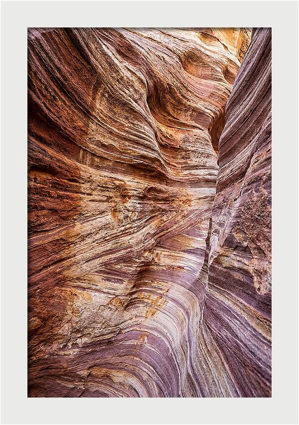 Canyon Layers In Erosion
