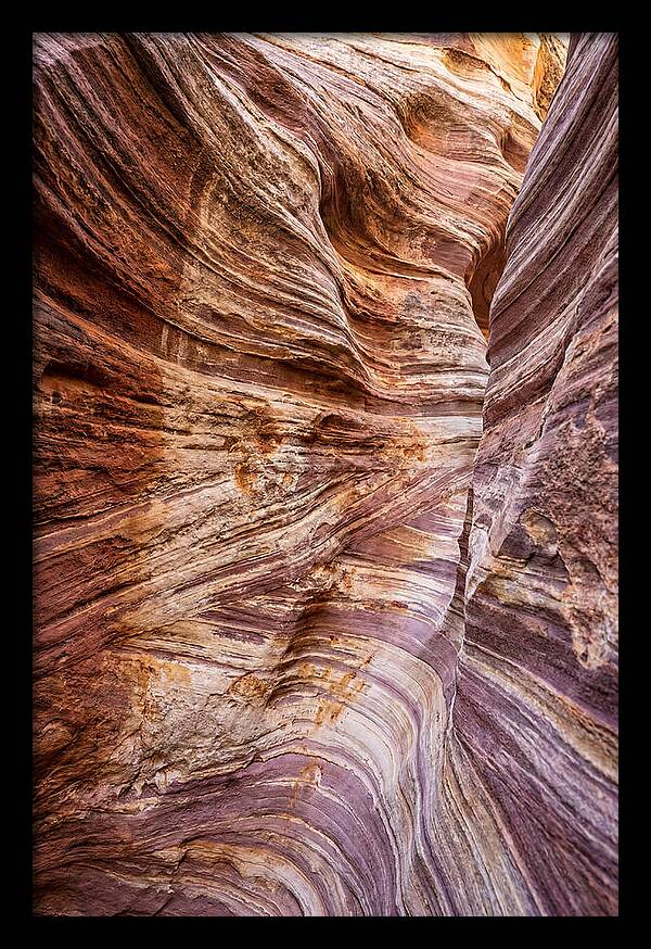 Canyon Layers In Erosion