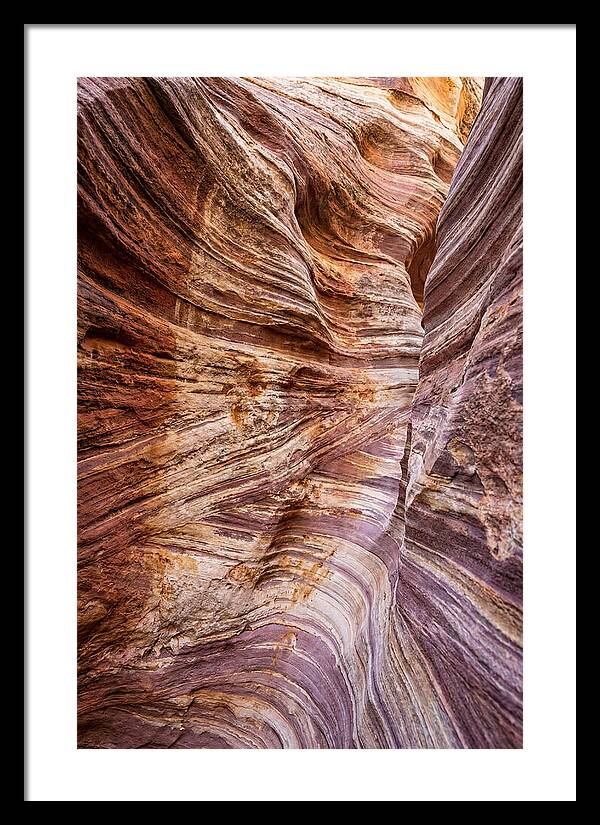 Canyon Layers In Erosion