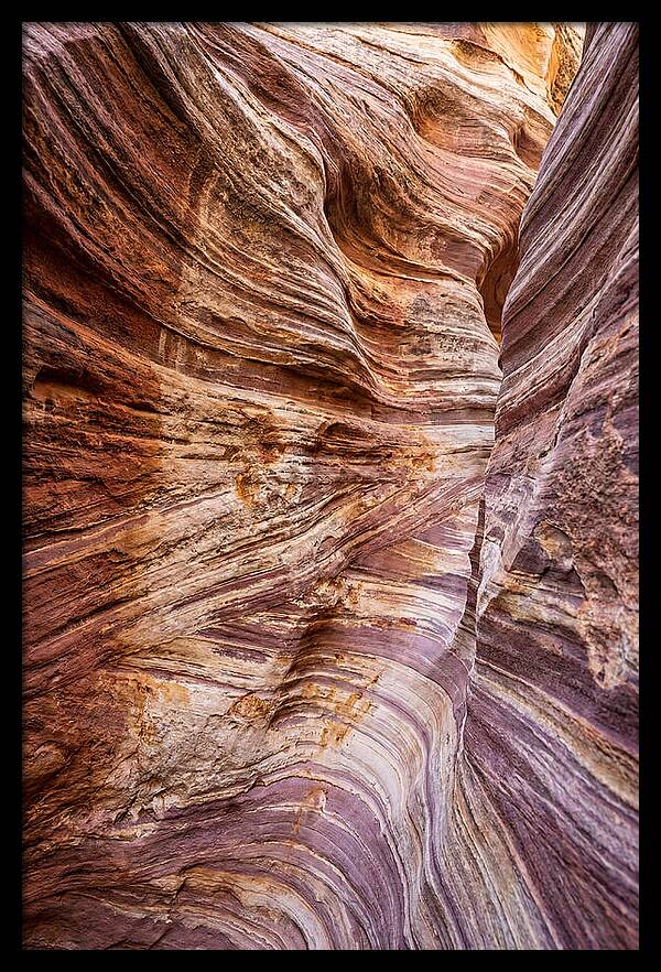 Canyon Layers In Erosion
