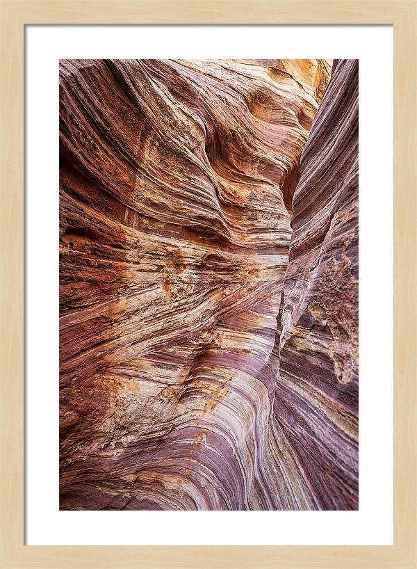 Canyon Layers In Erosion