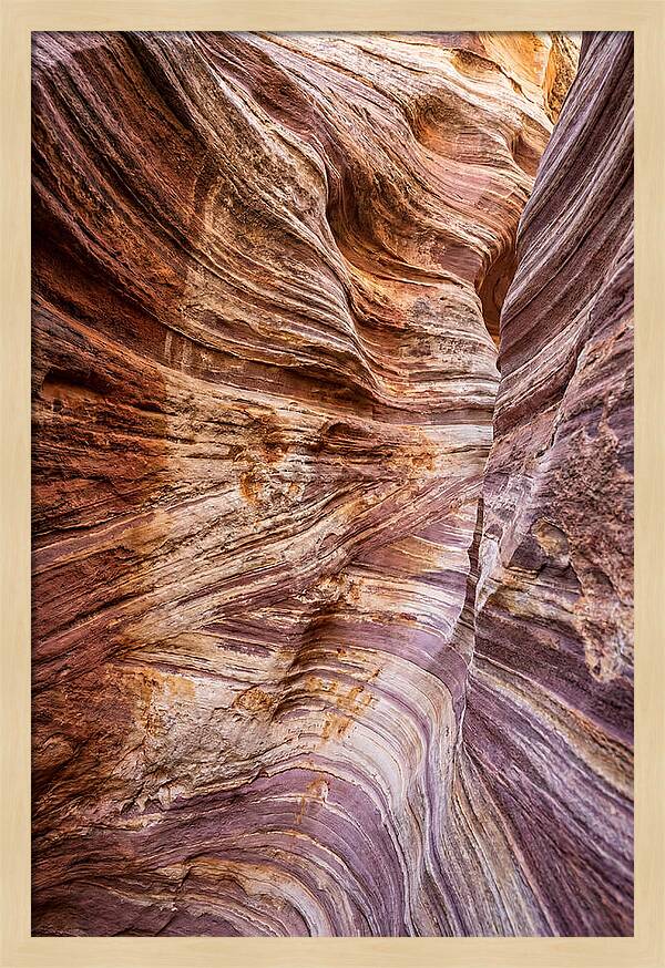 Canyon Layers In Erosion