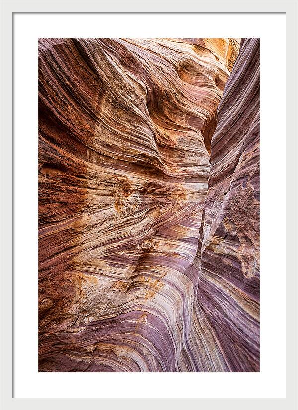 Canyon Layers In Erosion