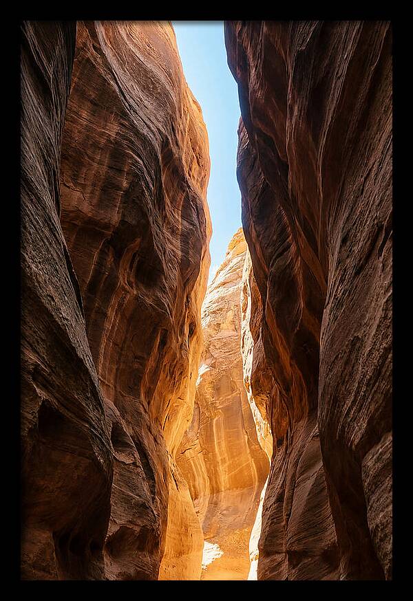 Canyon Narrows Embracing Light