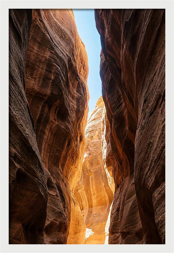 Canyon Narrows Embracing Light
