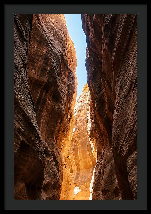 Canyon Narrows Embracing Light