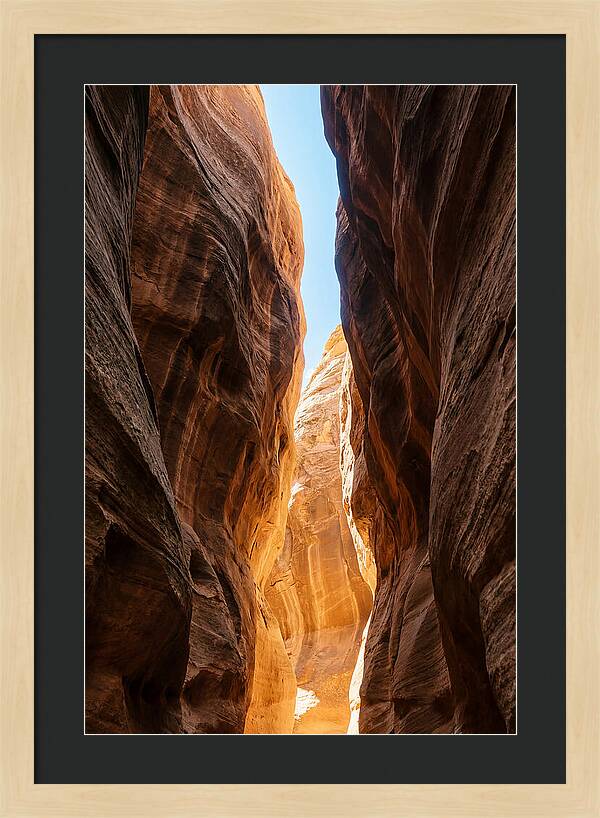 Canyon Narrows Embracing Light