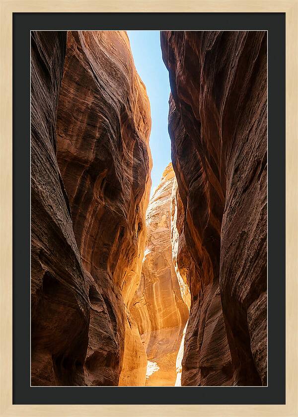 Canyon Narrows Embracing Light