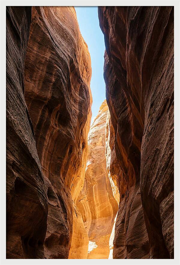 Canyon Narrows Embracing Light