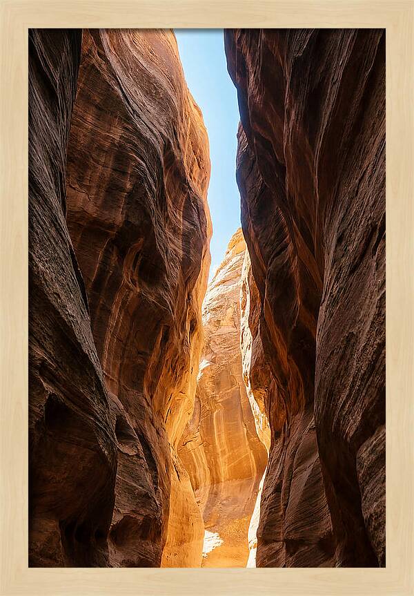 Canyon Narrows Embracing Light