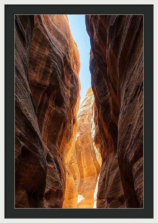 Canyon Narrows Embracing Light
