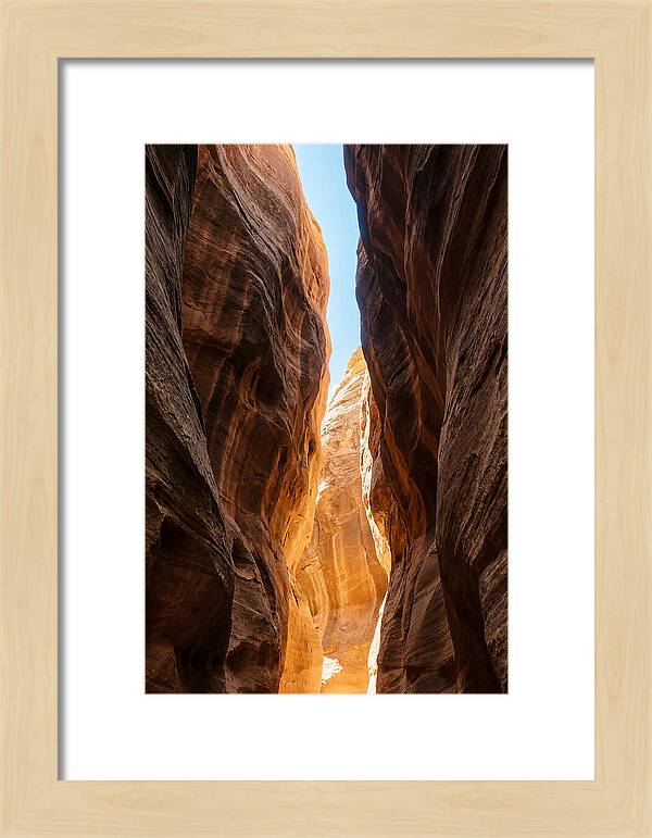 Canyon Narrows Embracing Light