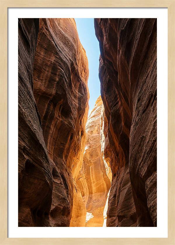 Canyon Narrows Embracing Light