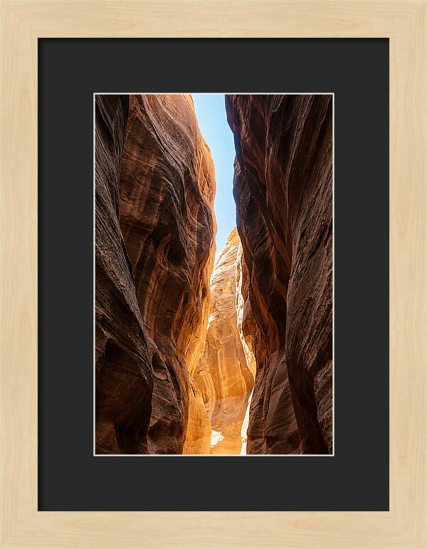 Canyon Narrows Embracing Light