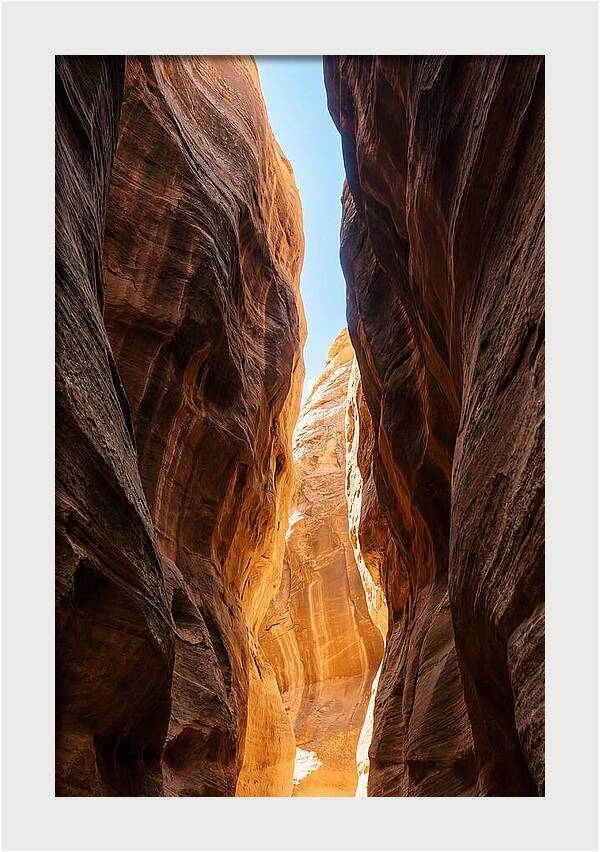 Canyon Narrows Embracing Light