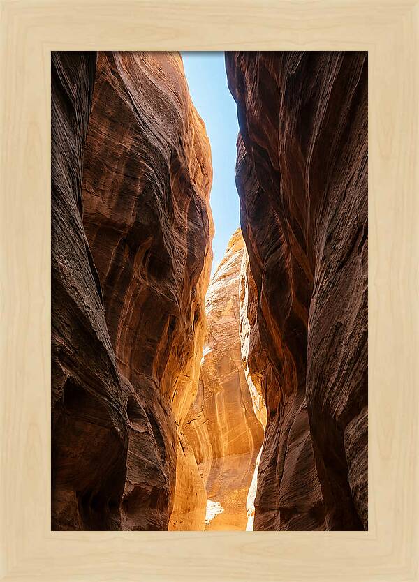 Canyon Narrows Embracing Light