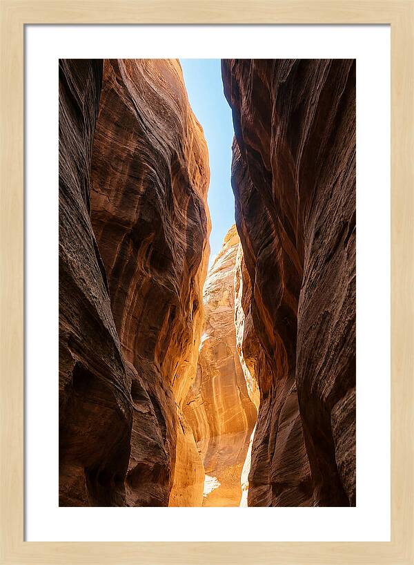 Canyon Narrows Embracing Light