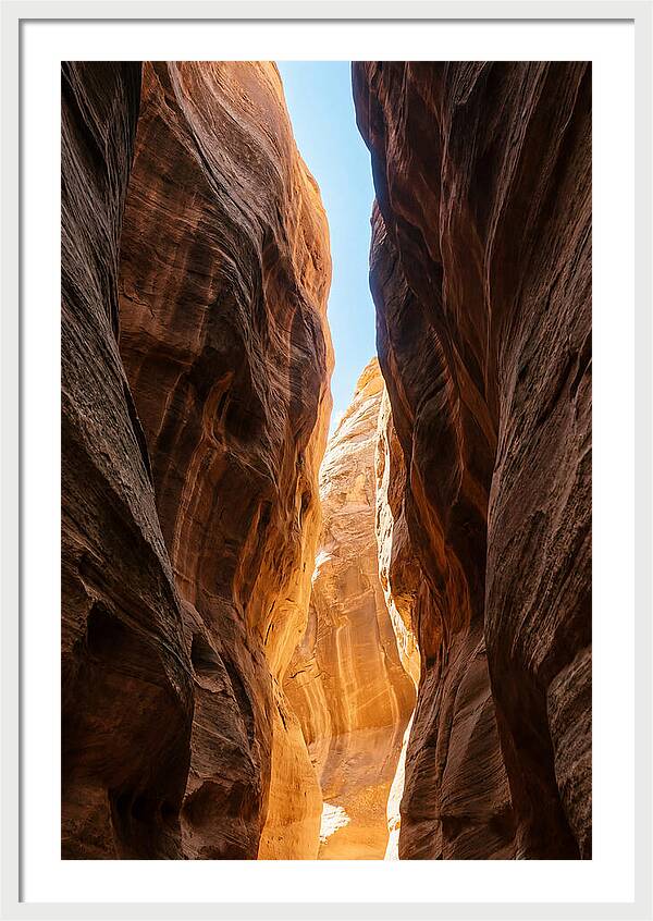 Canyon Narrows Embracing Light