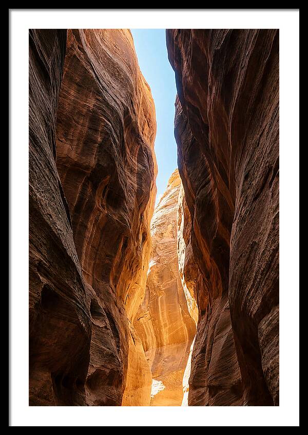 Canyon Narrows Embracing Light