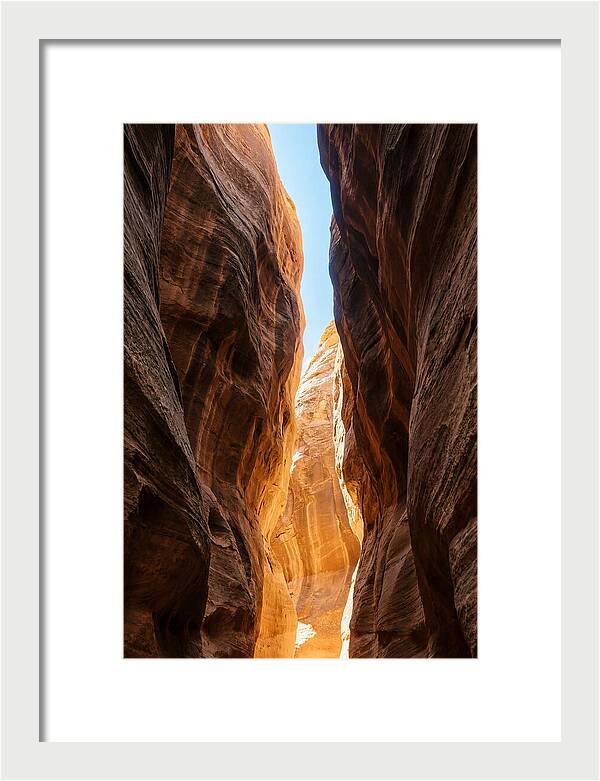 Canyon Narrows Embracing Light