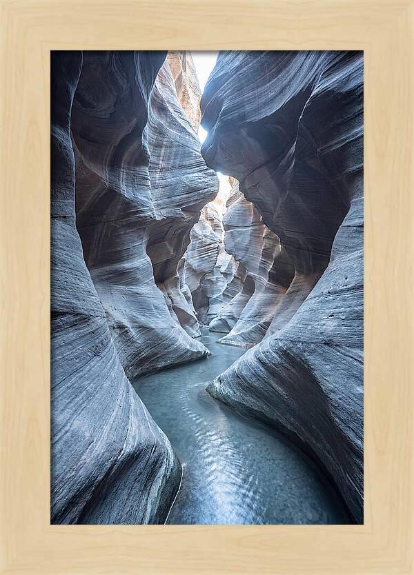 Canyon Narrows Reflecting Light