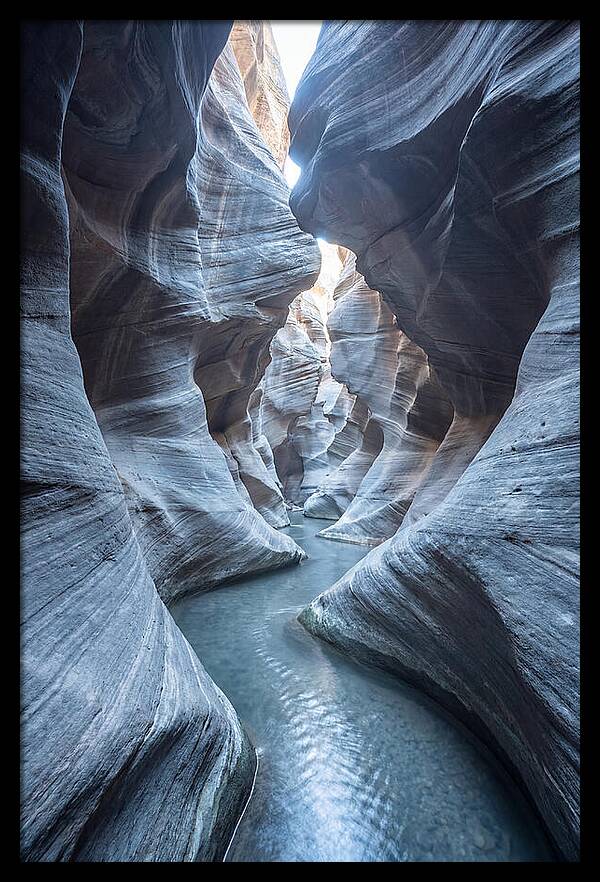 Canyon Narrows Reflecting Light