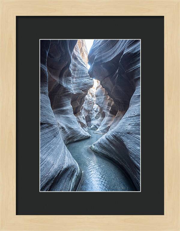 Canyon Narrows Reflecting Light