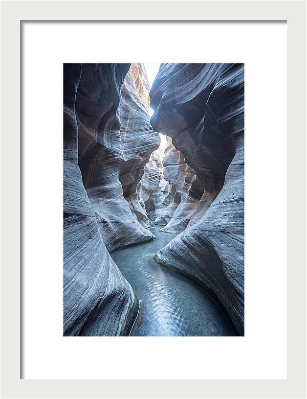 Canyon Narrows Reflecting Light
