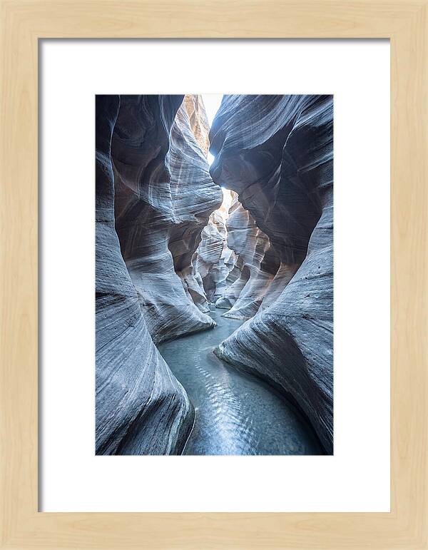 Canyon Narrows Reflecting Light