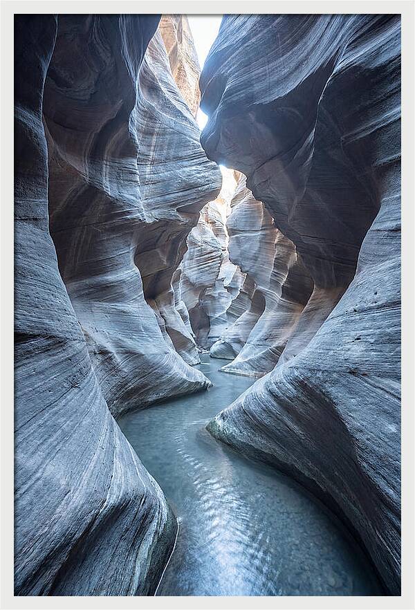 Canyon Narrows Reflecting Light