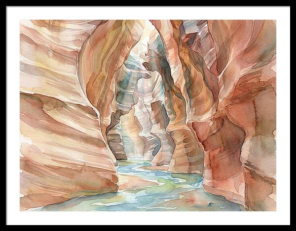 Canyon Reflections And Tranquility
