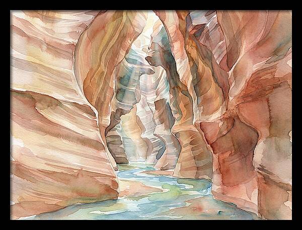 Canyon Reflections And Tranquility