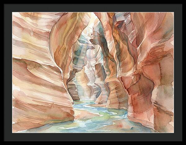 Canyon Reflections And Tranquility