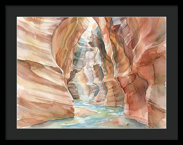 Canyon Reflections And Tranquility