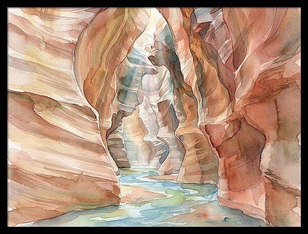 Canyon Reflections And Tranquility