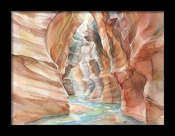 Canyon Reflections And Tranquility