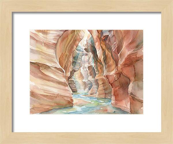 Canyon Reflections And Tranquility