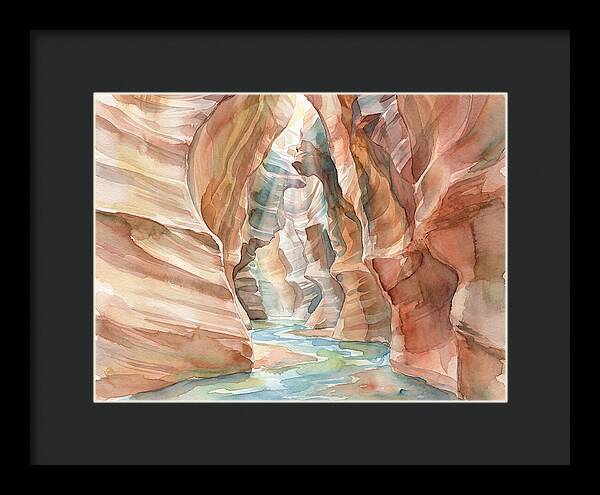 Canyon Reflections And Tranquility