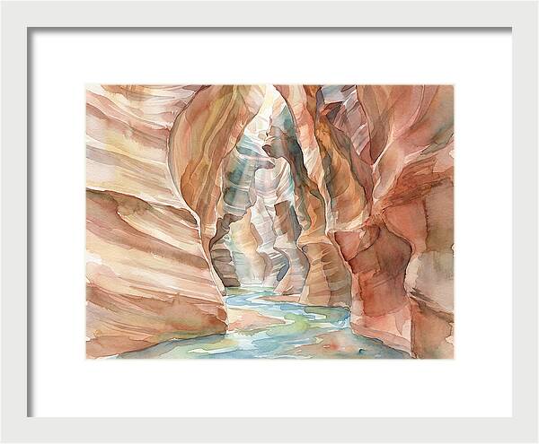 Canyon Reflections And Tranquility
