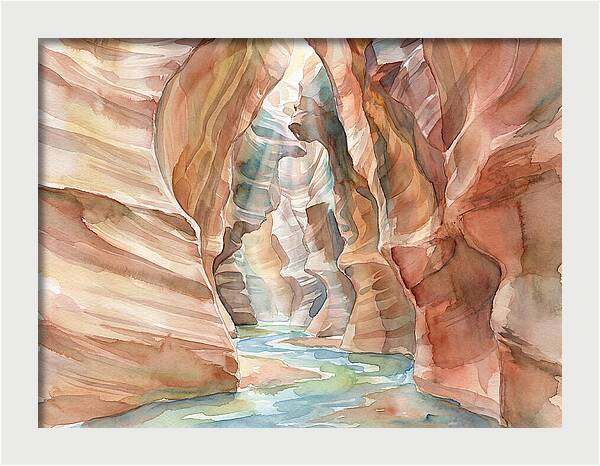 Canyon Reflections And Tranquility