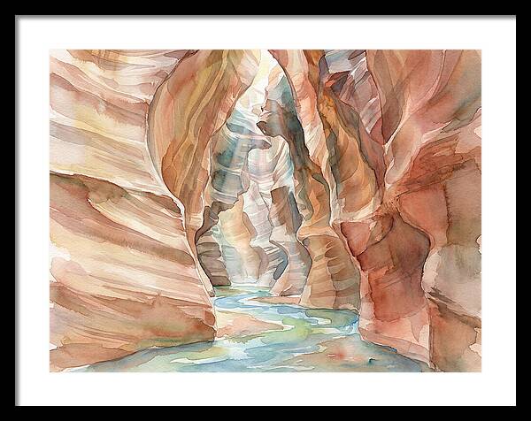 Canyon Reflections And Tranquility