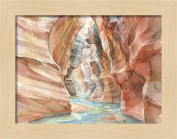 Canyon Reflections And Tranquility