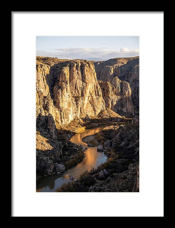 Canyon Reflections At Santa Elena