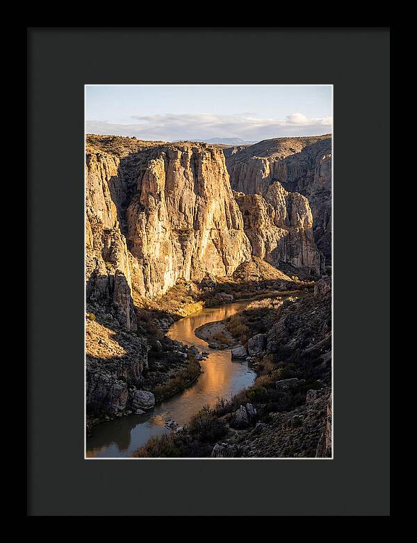 Canyon Reflections At Santa Elena